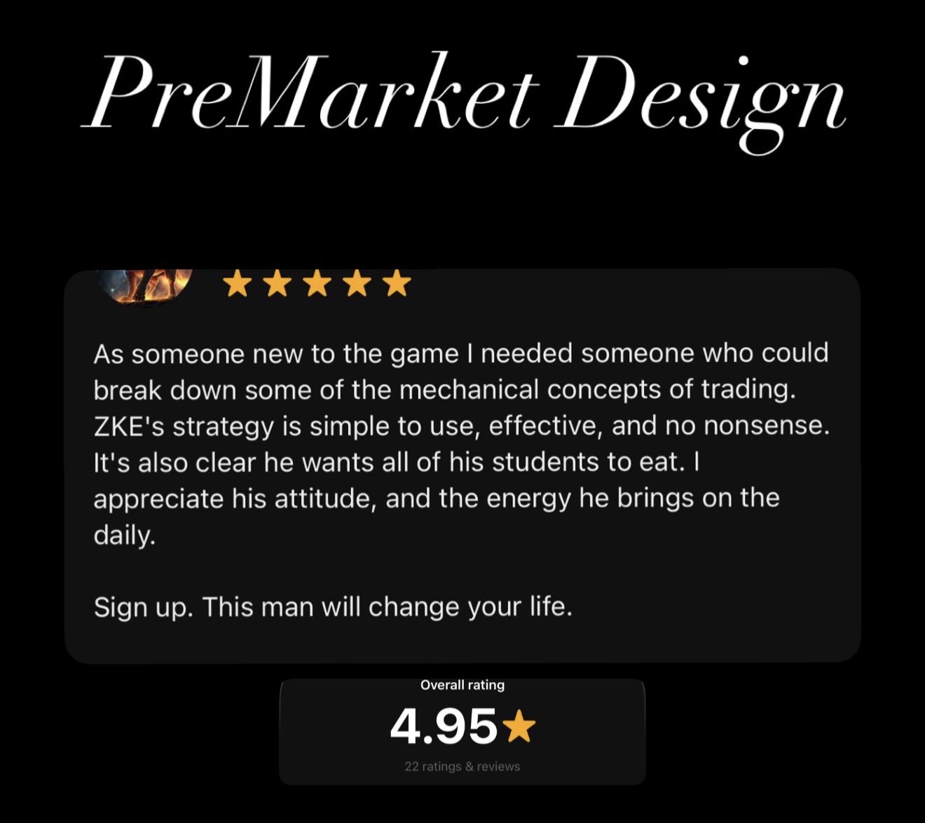 Member testimonial about mindset